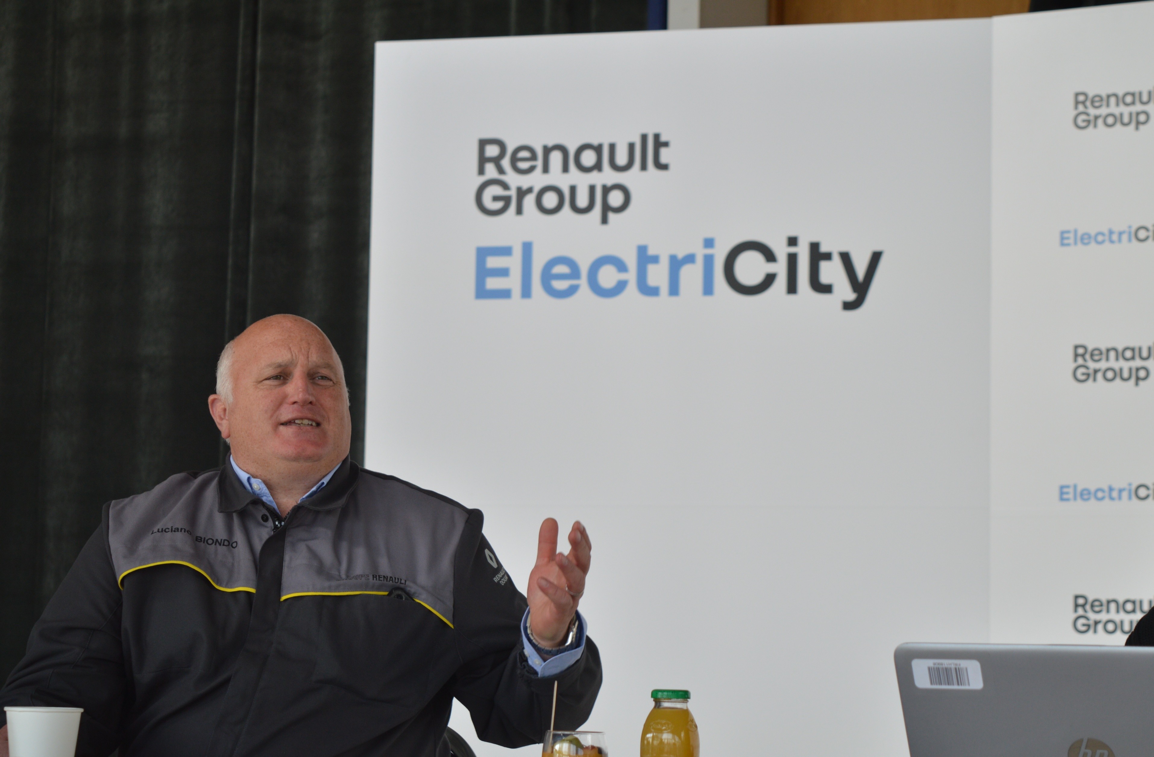 Luciano Biondo, directeur du pôle électrique ElectriCity.